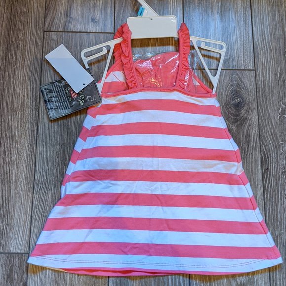 [KIDS 2/$30] NWT Baby Girl (6-9M) - U.S. POLO ASSN. 2pc Dress Set - Picture 3 of 5